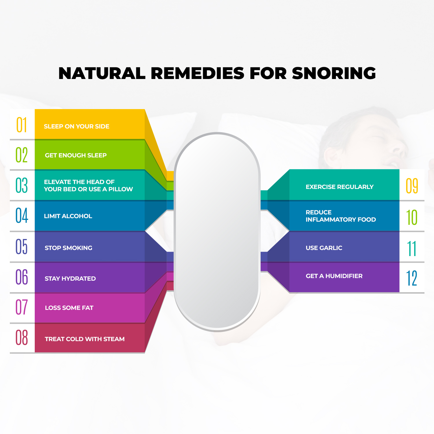 12 Best Natural Remedies For Snoring